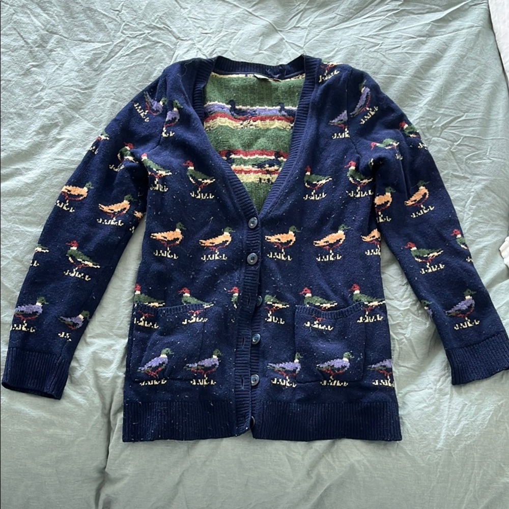 Duck Cardigan